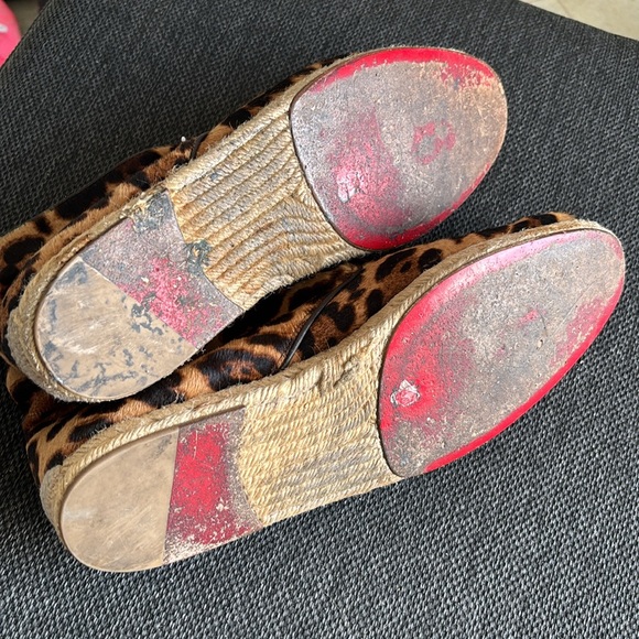 Leopard Print Espadrille Men Shoes - Picture 7 of 16